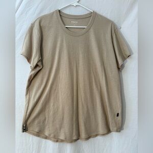 PAKA Women's Beige Short Sleeve Tee